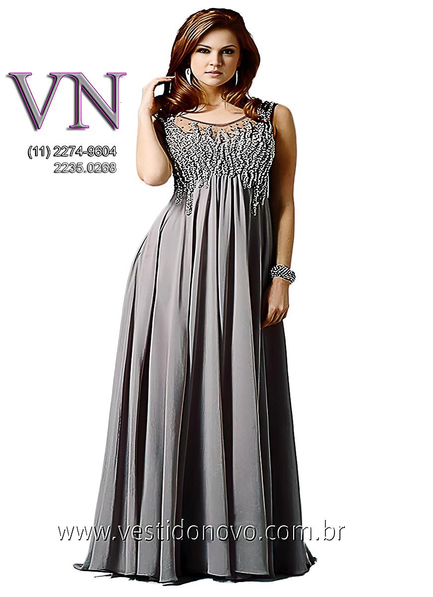 vestido bodas de prata, plus size, com muito brilho e pedraria grauda em sao paulo