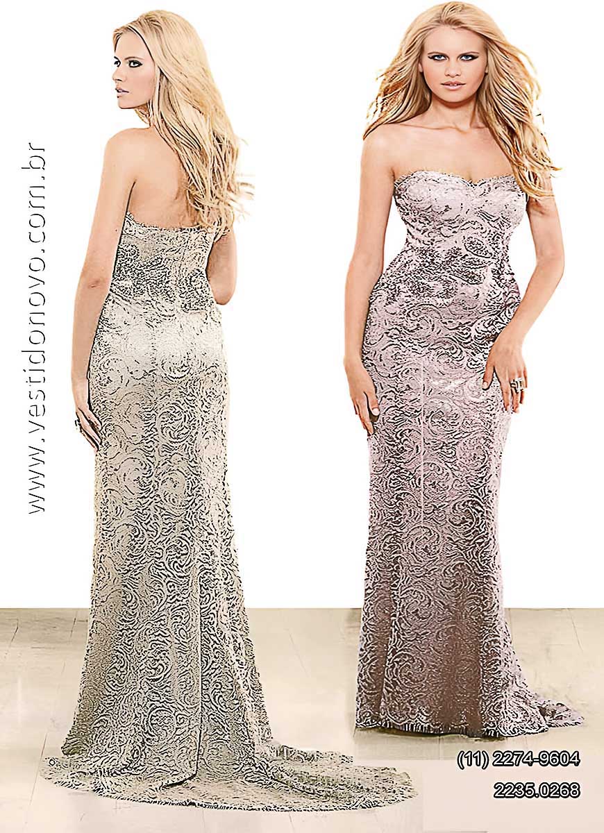 vestido bodas de prata, plus size, todo em renda, São Paulo